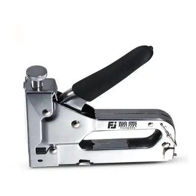 FUJIWARA Nail Stapler Manual Nail Guns Three-use Heavy-Duty Stainless Steel Nail Guns With Stapl