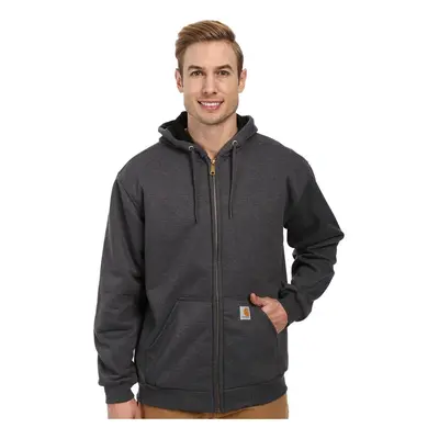 Carhartt Men's Rain Defender Rutland Thermal Lined Hooded Zip Front Sw