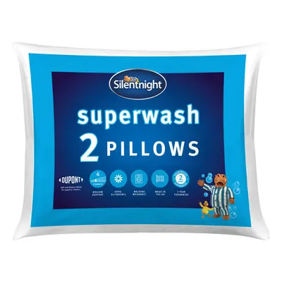 Silentnight Superwash 500G Dupont Pillow - Pack