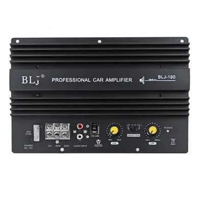 12V 600W Car Audio High Power Car Amplifier Amp Board Powerful Subwoofer