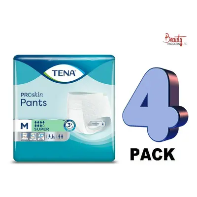 TENA Pants Super - Medium - Case - Packs of - Incontinence Pants