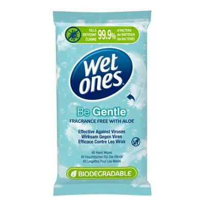 â Be Gentle â Plastic Free Antibacterial Biodegradable Hand Wipes - wipes â packs x wipes