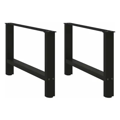 (black, x (42-43) cm/ pcs) vidaXL Coffee Table Legs Desk Legs Metal Furniture Legs Bar Stand DIY