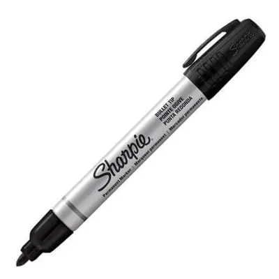 Sharpie Metal Barrel Marker 12pcs. (Bullet)