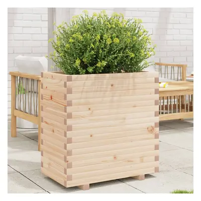 vidaXL Garden Planter Outdoor Flower Pot Patio Planter Pot Solid Wood Pine