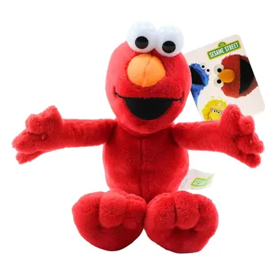 Hasbro Sesame Street 6"""" 15cm - 8"""" 20cm Super Soft Gift Quality Plush Toy (Elmo)