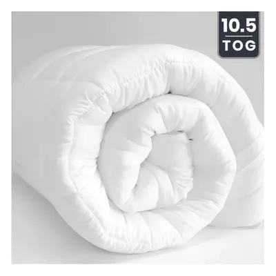 (Microfiber King Duvet, 10.5 Tog Microfiber) Microfiber Duvets Quilts Hotel Quality Soft Warm Du