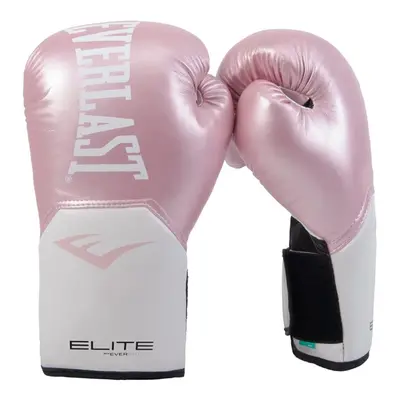 Everlast Elite Pro Style Training Gloves Pink/White oz