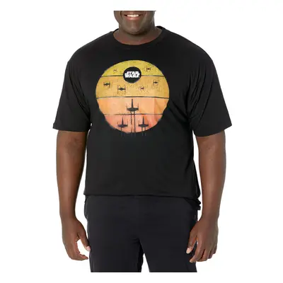 STAR WARS mens Lock on Target Graphic T-shirt T Shirt Black 5X-Large