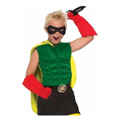 Rubie's Child's Forum Super Hero Muscle Chest Piece Costume Accessory Green