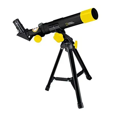 National Geographic Lens Telescope 40/400 Children's Table Telescope with AZ-Mount, Eyepieces, I