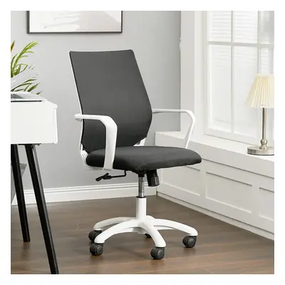 (Black) Ergonomic Office Chair Swivel Adjustable Computer Desk Chair