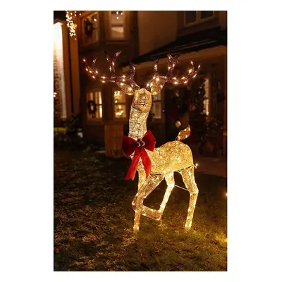 XL Christmas Reindeer LED Lights Xmas Rudolf Garden Stag Decoration