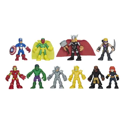 Playskool Heroes Marvel Super Hero Adventures Ultimate Set, Collectible 2.5-Inch Action Figures,