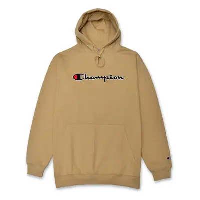 Big & Tall Sweatshirt For Men Embroidered Pullover Hoodies Khaki 2X