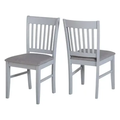 Oxford Grey Fabric Chairs priced per pair