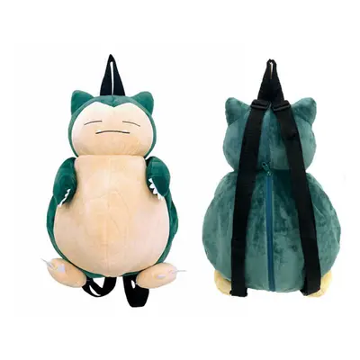 Kids Gift Poke-mon Kabigon backpack stuffed Plush Doll Bag Schoolbag