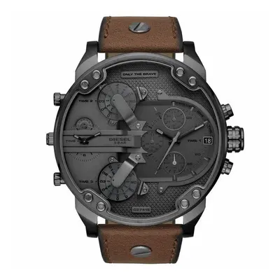 Diesel DZ7413 Mr. Daddy 2.0 Chronograph Brown Leather Men's Watch