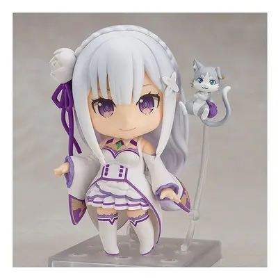 Nendoroid Real Life in a Different World From Zero Emilia PVC Figure Toy New