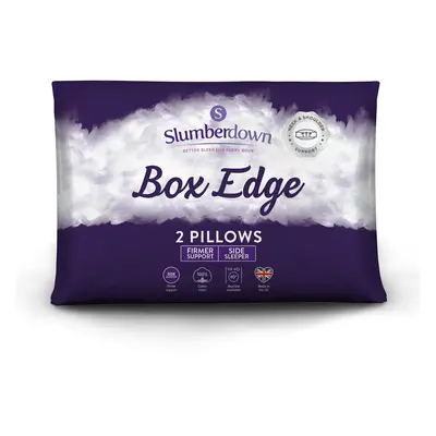 (Firm, Pack) Slumberdown Box Edge Pillow UK Made