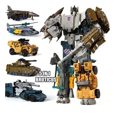 (7pcs) Transformer in Toy Classic Dinosaur Robot Deformation Toy Dinosaur