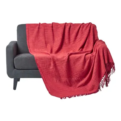 (Terracotta, x cm) Nirvana Slub Cotton Throw