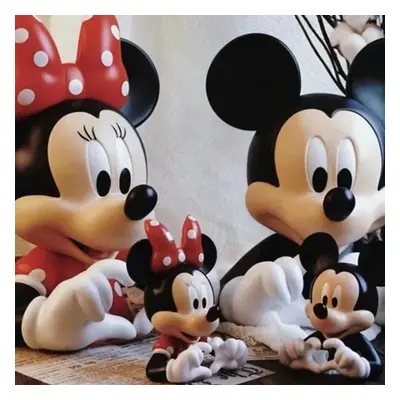 (Miki Mickey Minnie four sets) Cartoon Mickey Mini Heart Home Decoration Porch Living Room Resta