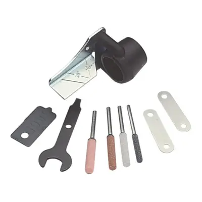 1453 Chainsaw Sharpening Kit, Rotary Tool Accessory Set with Sharpening Angle Guide Attachment a