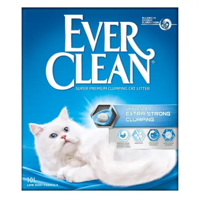 Ever Clean Clumping Cat Litter, Extra Strong Clumping Cat Litter, Unscented, Unbeatable clumping