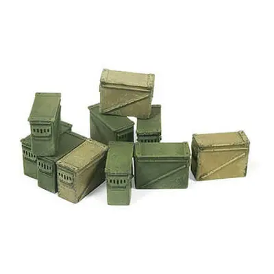 VALSC221 - Vallejo Scenics - 1:35 Large Ammo Boxes 12.7mm