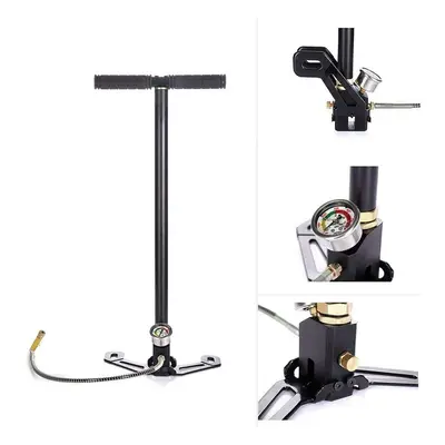 Hand pump 4500Psi High Pressure 3-Stage Air Gun Rifle Pump Filling Stirrup Charger PCP Hand Pump