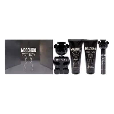 Moschino Toy Boy by Moschino for Men - Pc Gift Set - 3.4 oz EDP Spray, 0.3 oz EDP Spray, 3.4 oz 