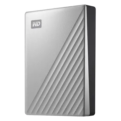 WD 5TB My Passport Ultra USB 3.0 Type-C External Hard Drive for Mac (Silver)