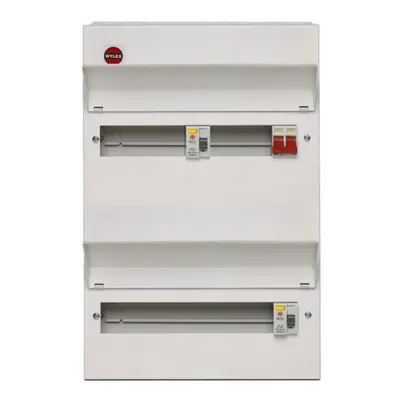 WYLEX USEABLE WAYS DUPLEX MAIN SWITCH ONLY CONSUMER UNIT