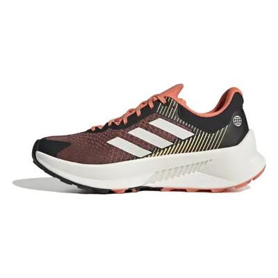 adidas Women's Terrex Soulstride Flow Sneaker Black/Crystal White/Imp