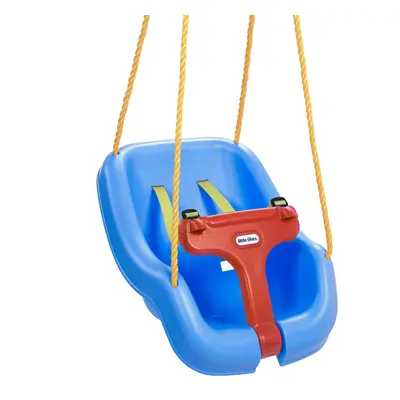 Little Tikes Snug 'n Secure Blue Swing with Adjustable Straps 2-in-1