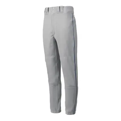 Mizuno mens Premier Piped Pant Grey-navy Large US