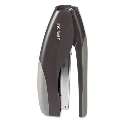 Universal Stand-up Full Strip Stapler 20-Sheet Capacity Black/Gray