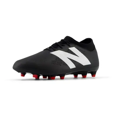 New Balance Unisex Tekela Magique FG V4+ Soccer Shoe Black/White/True Red Wide US Men