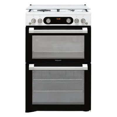 Hotpoint HD67G02CCW/UK Gas Cooker with Yes - White