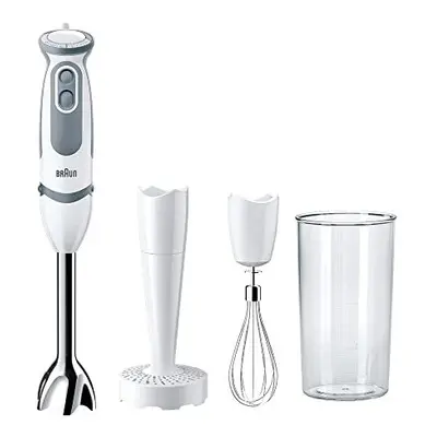 Braun MultiQuick MQ WH Immersion blender Grey,White W