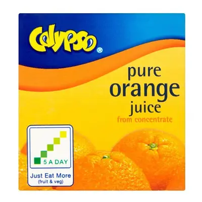 Calypso Pure Orange Juice from Concentrate 150ml, Case of