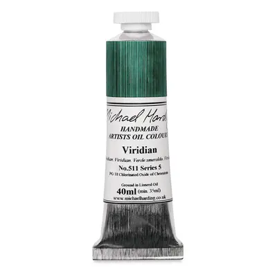 Michael Harding Artist Oil Colours Viridian 40ml Tube