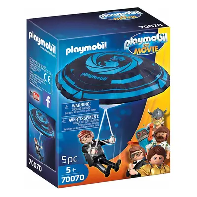 Playmobil The Movie Rex Dasher with Parachute