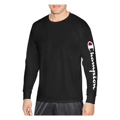 Champion Big and Tall Long Sleeve TShirt for Men Jersey Cotton Mens TShirts