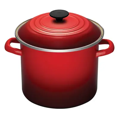 Le Creuset Enamel On Steel Stockpot, Qt, Cerise