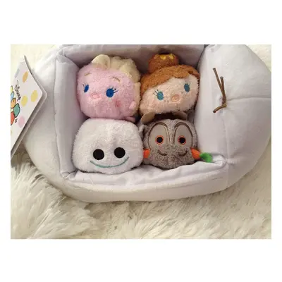 Disney Tsum Tsum OLAF BAG SET FROZEN FEVER (Includes 3.5" Tsum