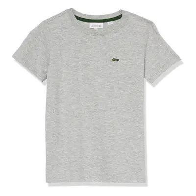 Lacoste Short Sleeve Crew Neck Classic Cotton T-Shirt Argent Chine