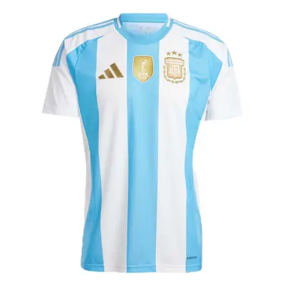 adidas Men's Standard Argentina Home Jersey White/Blue Burst