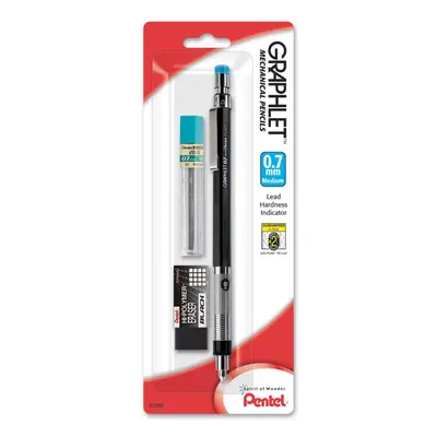 Pentel Graphlet Mechanical Pencil 0.7 mm Blue Barrel